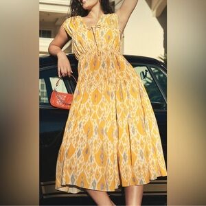 Charina Sarte Alhambra Printed Midi Dress